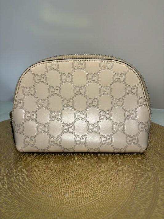 Gucci Guccissima Makeup Bag