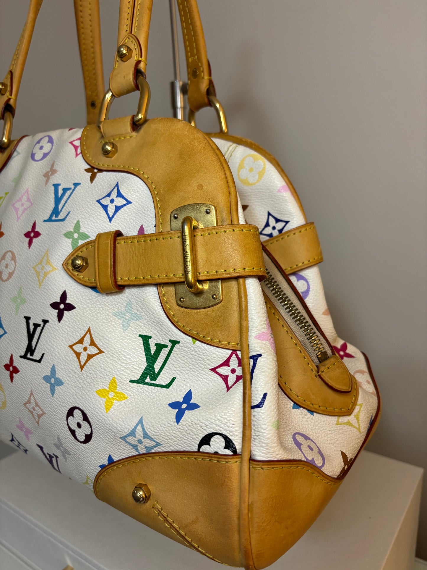 Louis Vuitton Murakami Multicolor Claudia Shoulder Bag