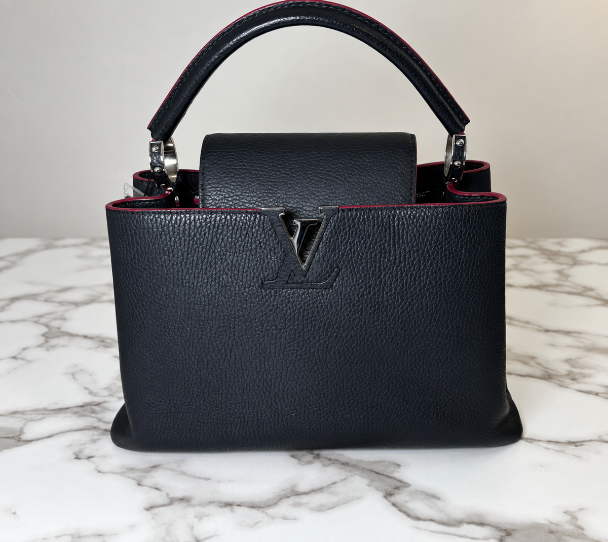 Louis Vuitton Dark Navy Capucines BB Bag