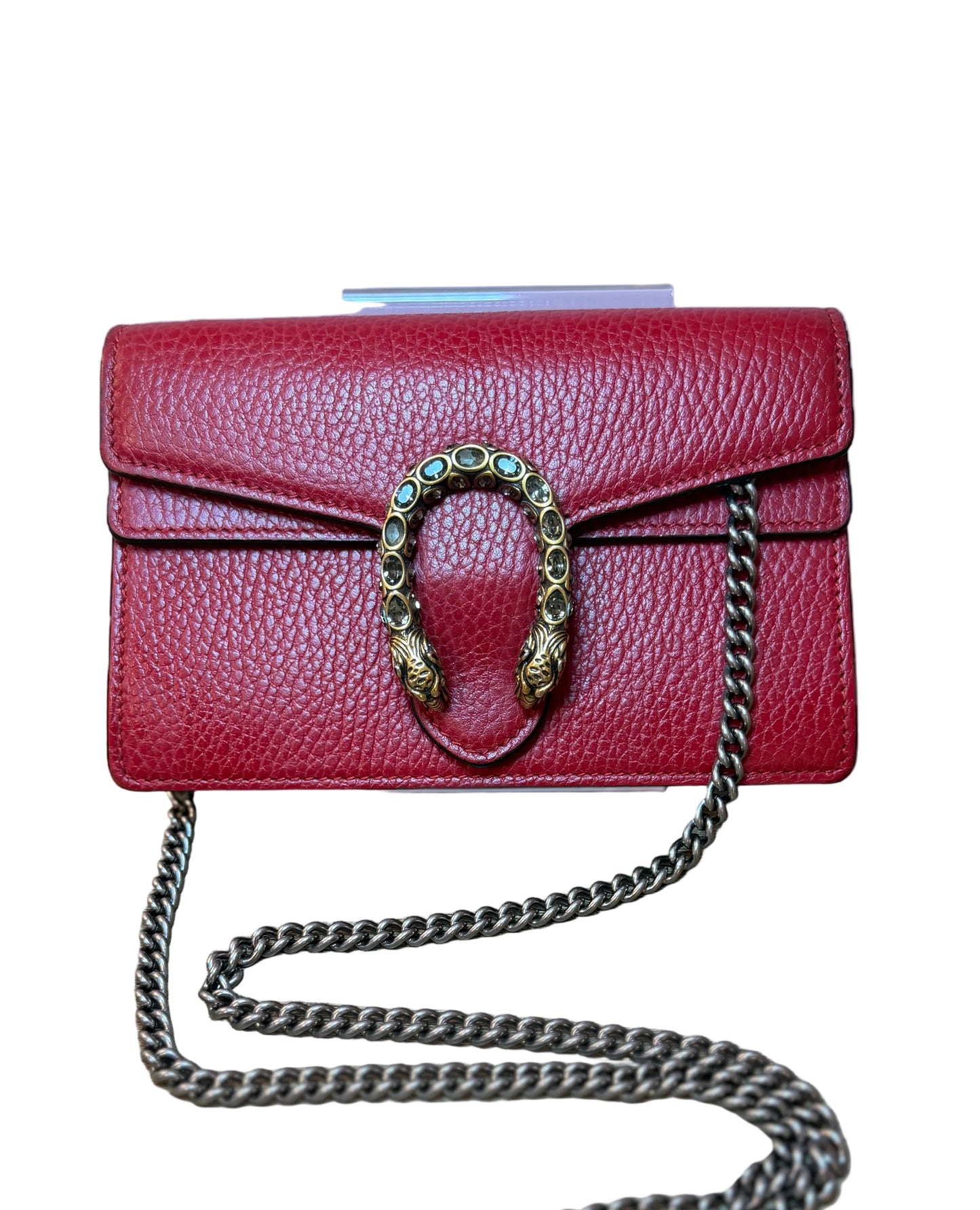 Gucci Crystals Mini Dionysus in Red