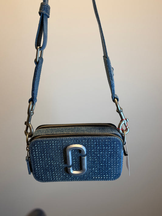 Marc Jacobs Embellished Snapshop Crossbody Bag