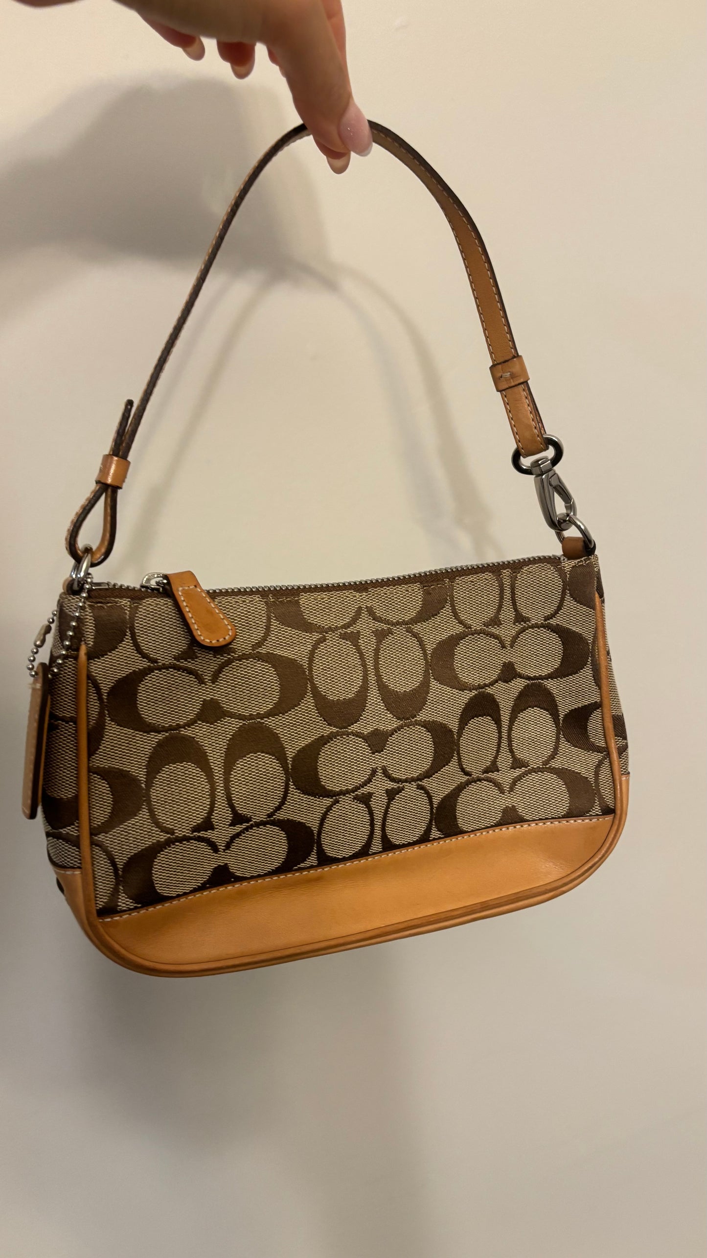 Coach Brown Small Shoulder Bag