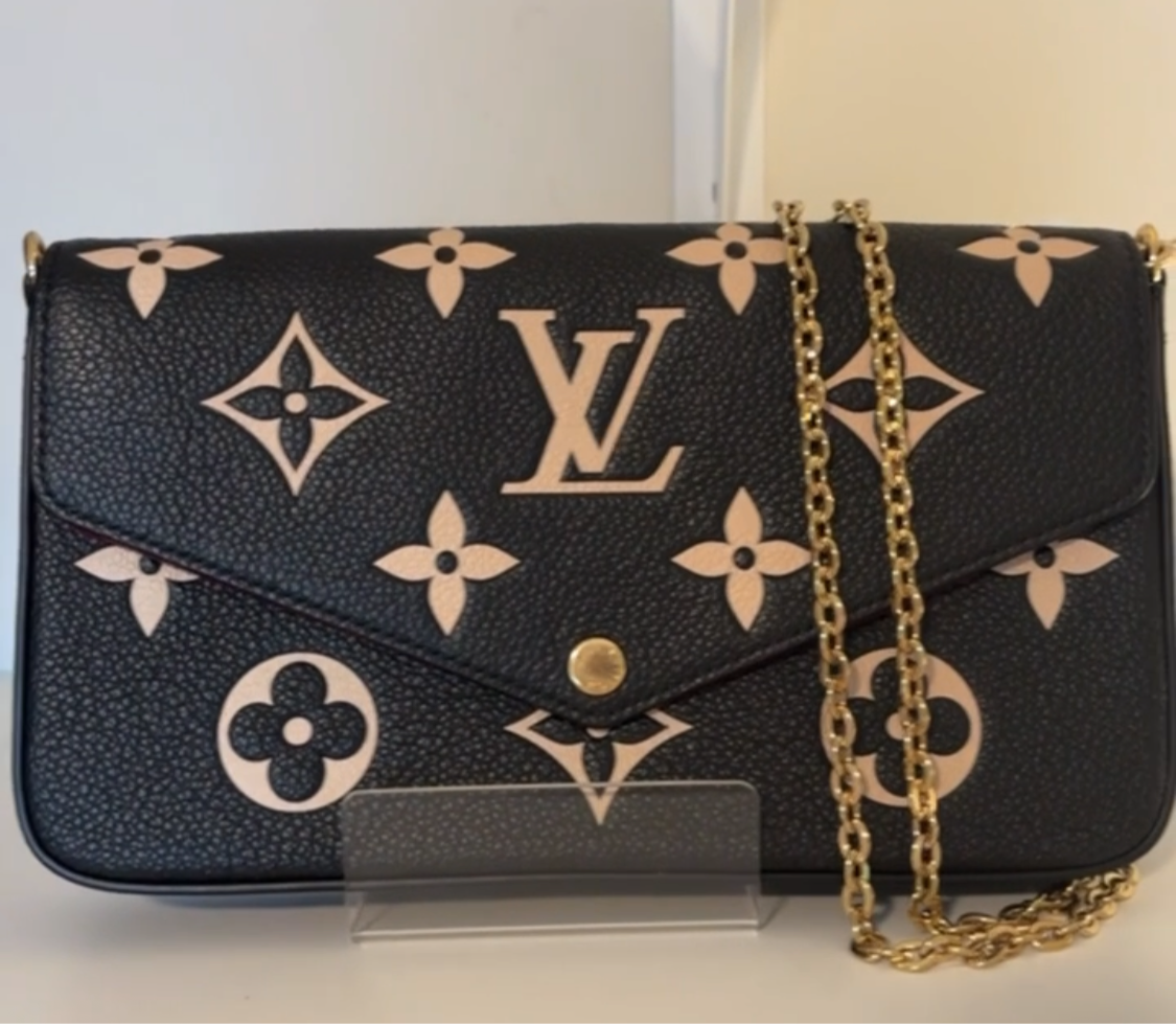 Louis Vuitton Felicie Pochette Empreinte Full Set (with inserts)