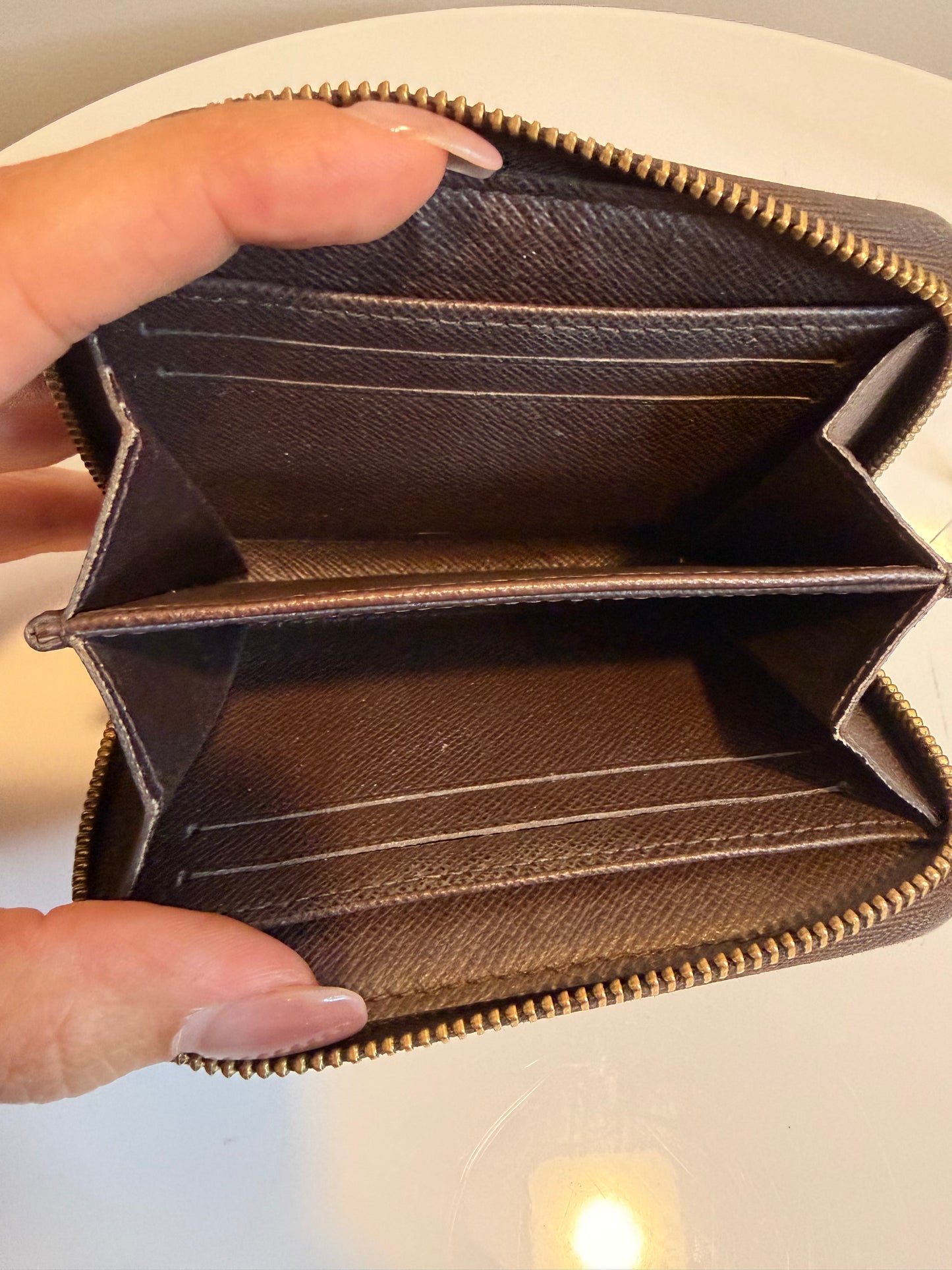 Louis Vuitton Damier Ebene Compact Wallet