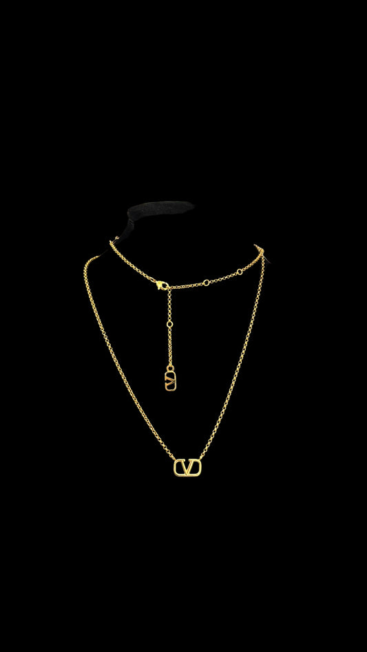 Valentino Essential V Long Necklace