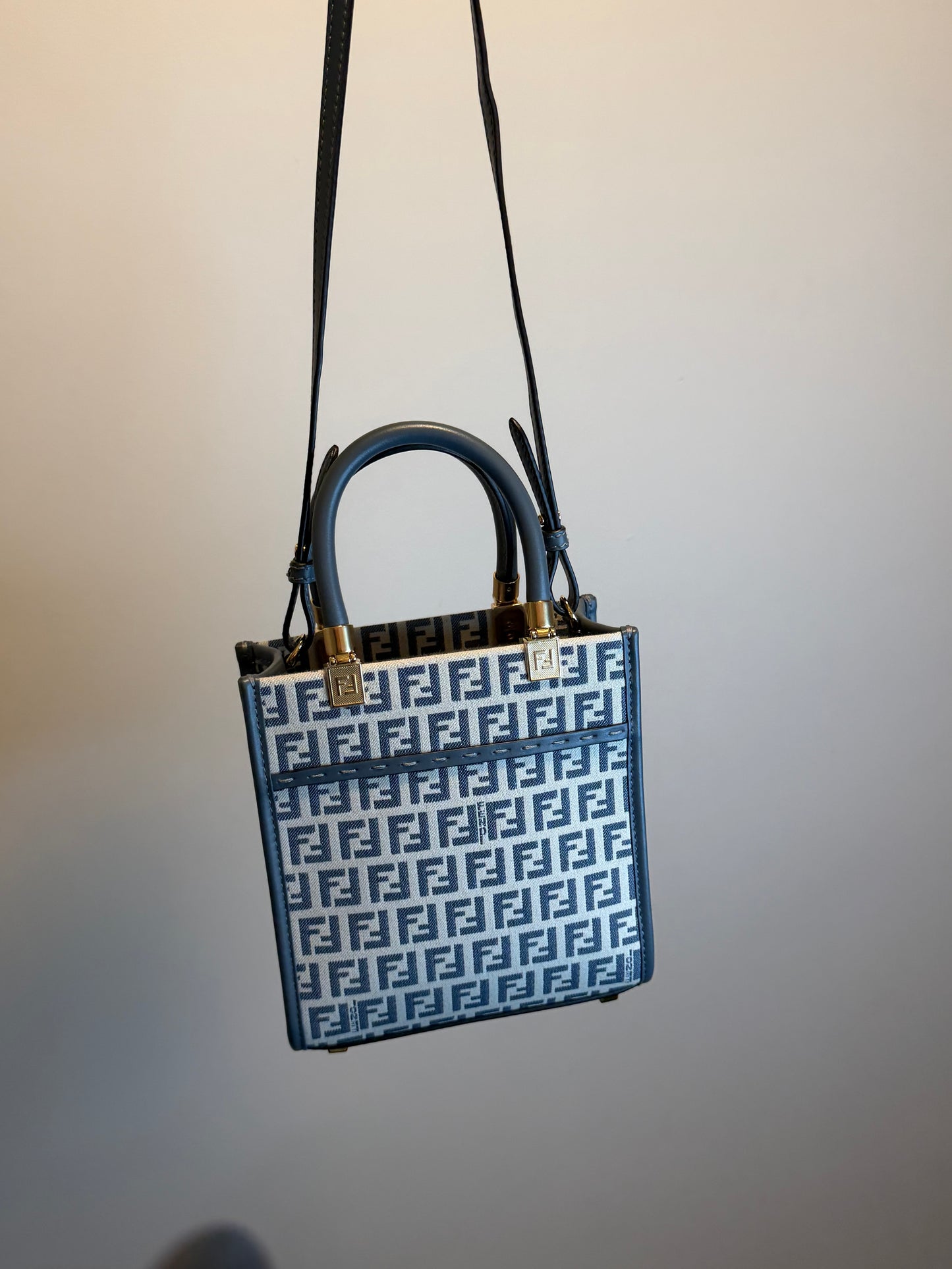 Fendi FF Jacquard Crossbody