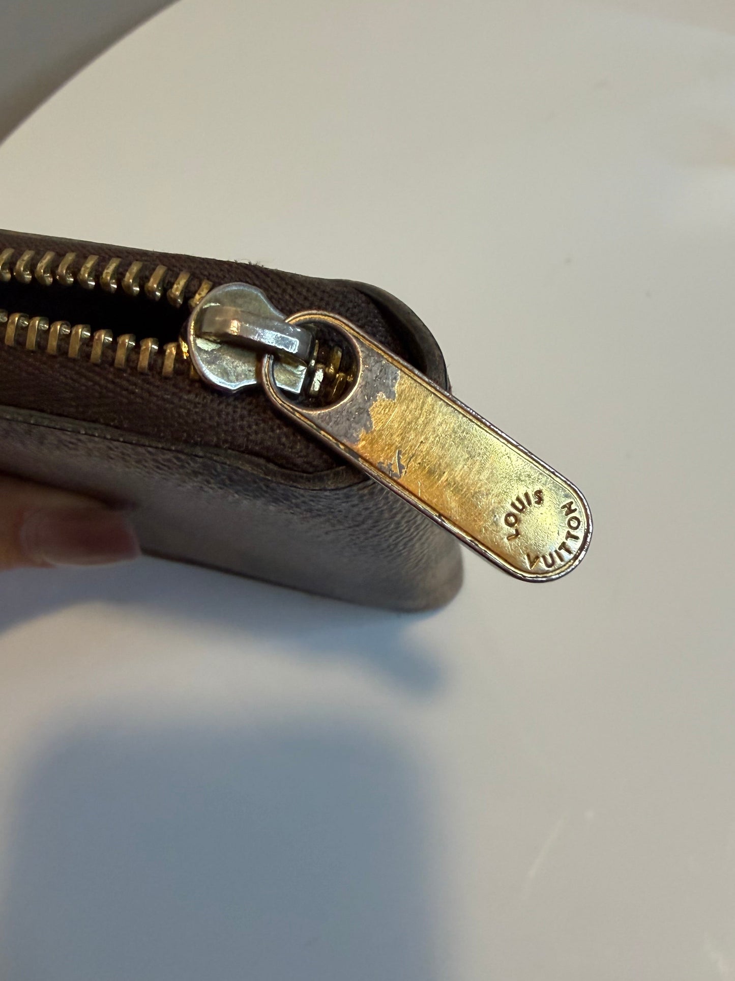 Louis Vuitton Damier Ebene Compact Wallet