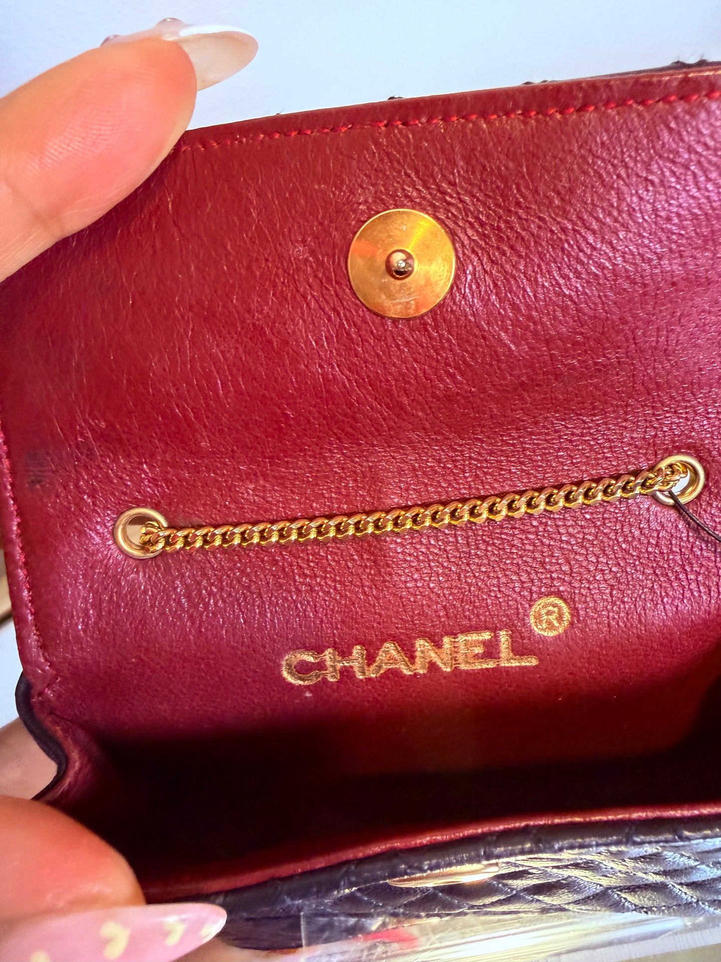 Chanel Vintage Micro Flap