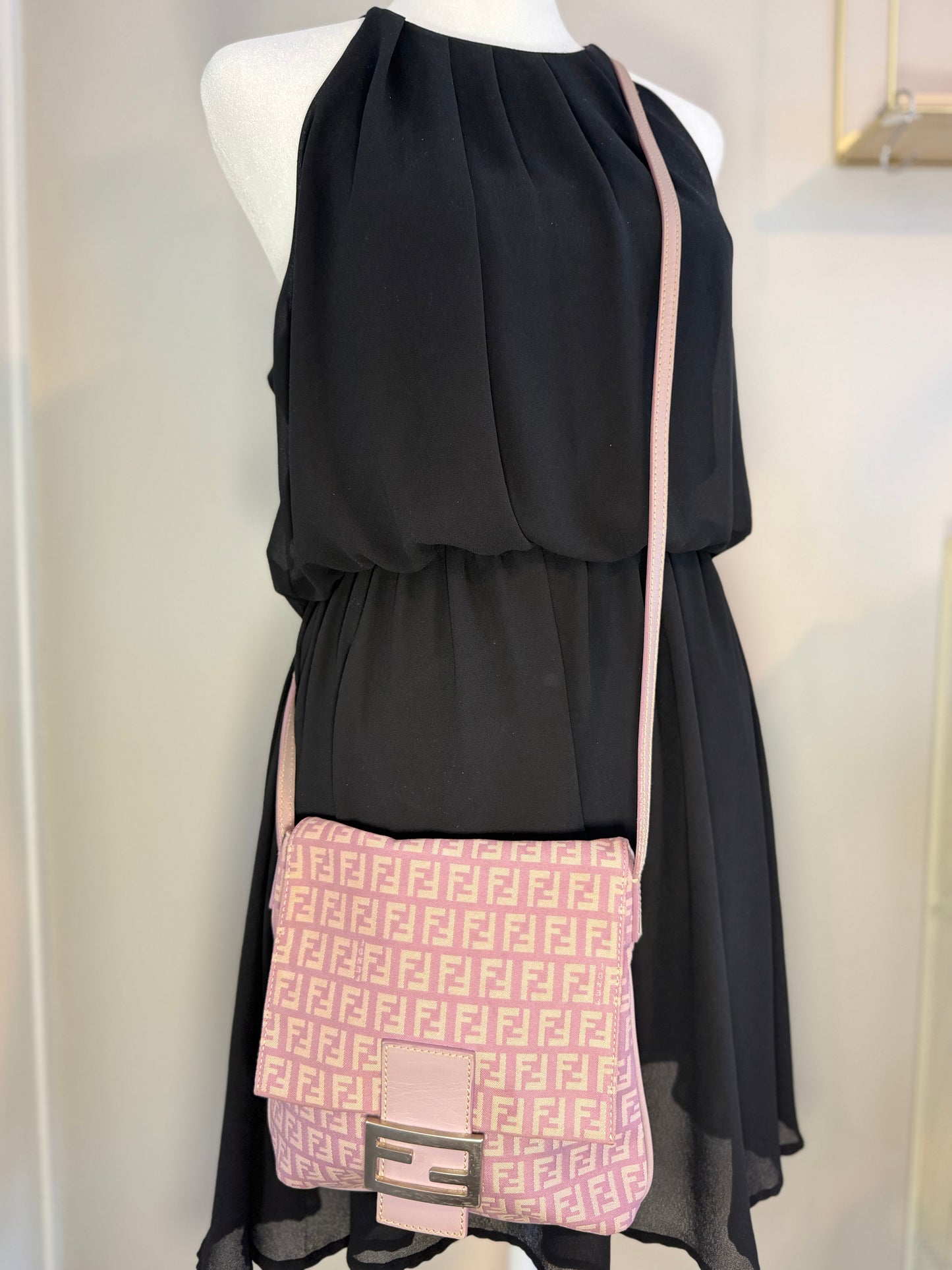 Fendi Lilac Crossbody Bag