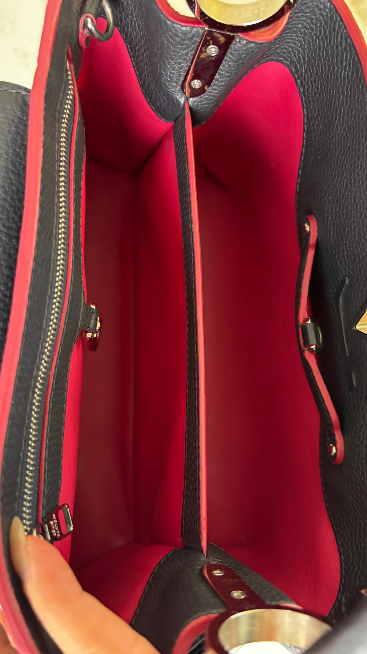 Louis Vuitton Dark Navy Capucines BB Bag
