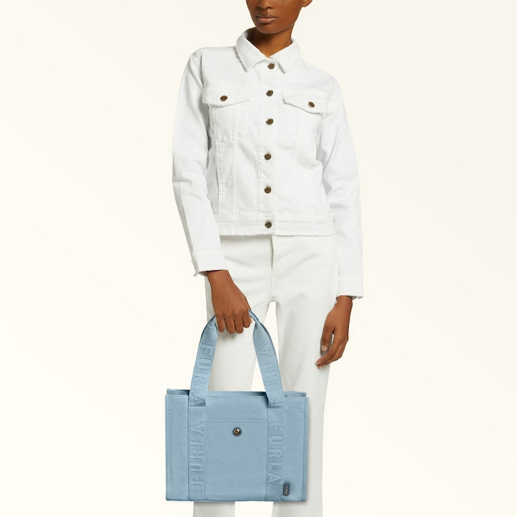 Furla Baby Blue M Tote