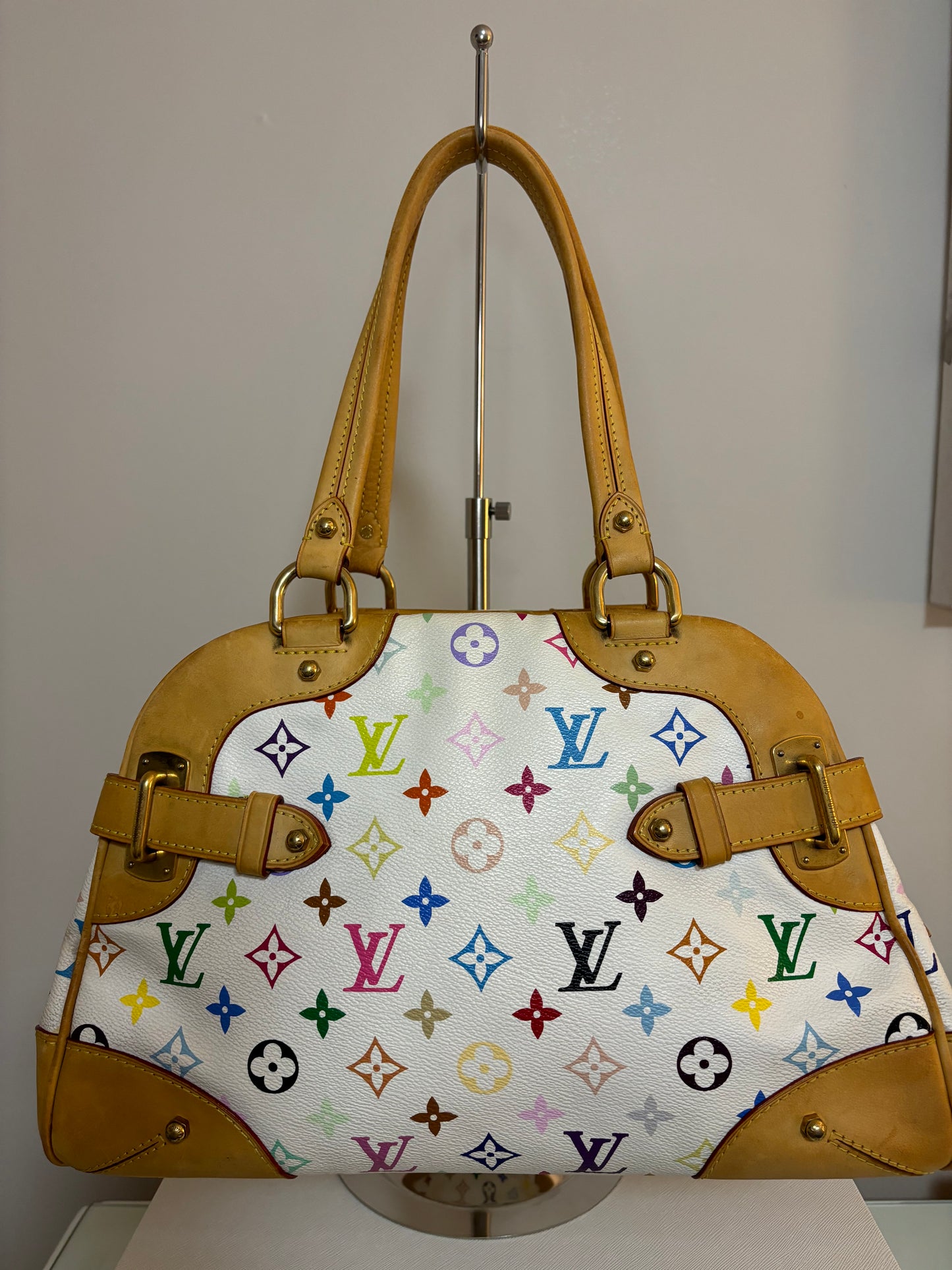 Louis Vuitton Murakami Multicolor Claudia Shoulder Bag