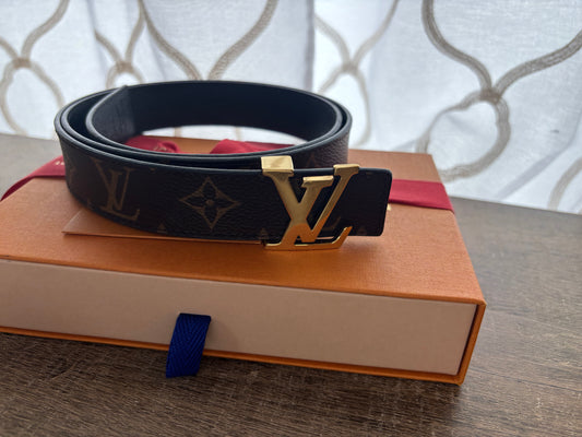 Louis Vuitton Initiales Reversible Size 90 cm Belt