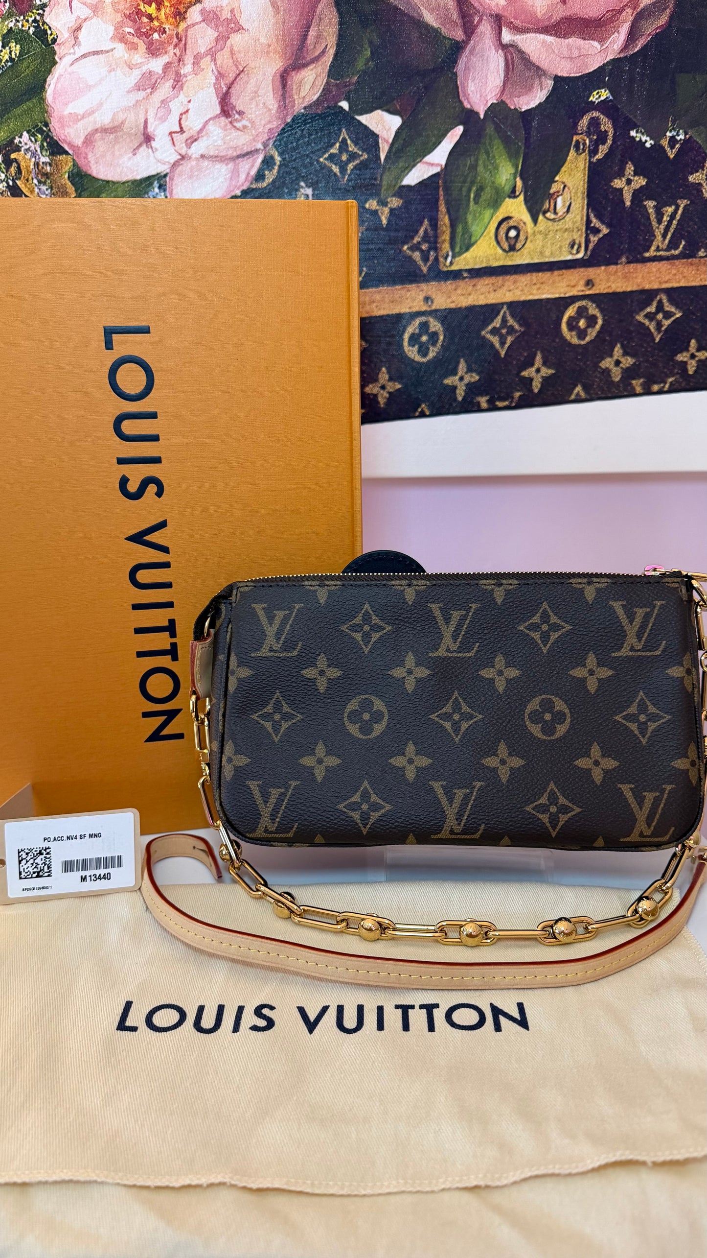 Louis Vuitton 2025 Takashi Murakami Panda Pochette