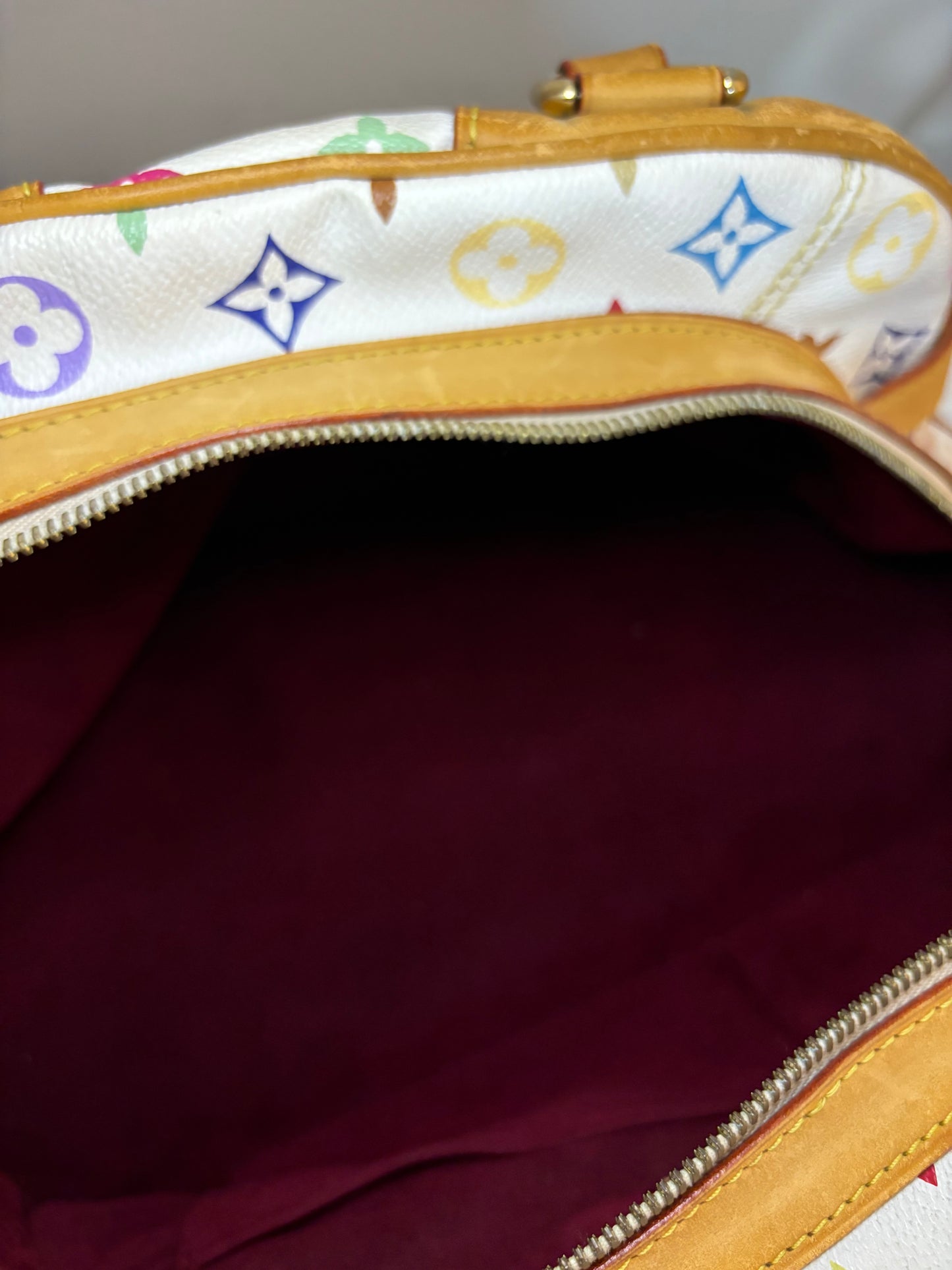 Louis Vuitton Murakami Multicolor Claudia Shoulder Bag