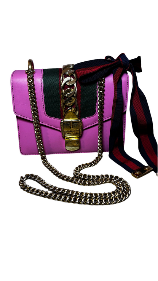 Gucci Sylvie Pink Bag