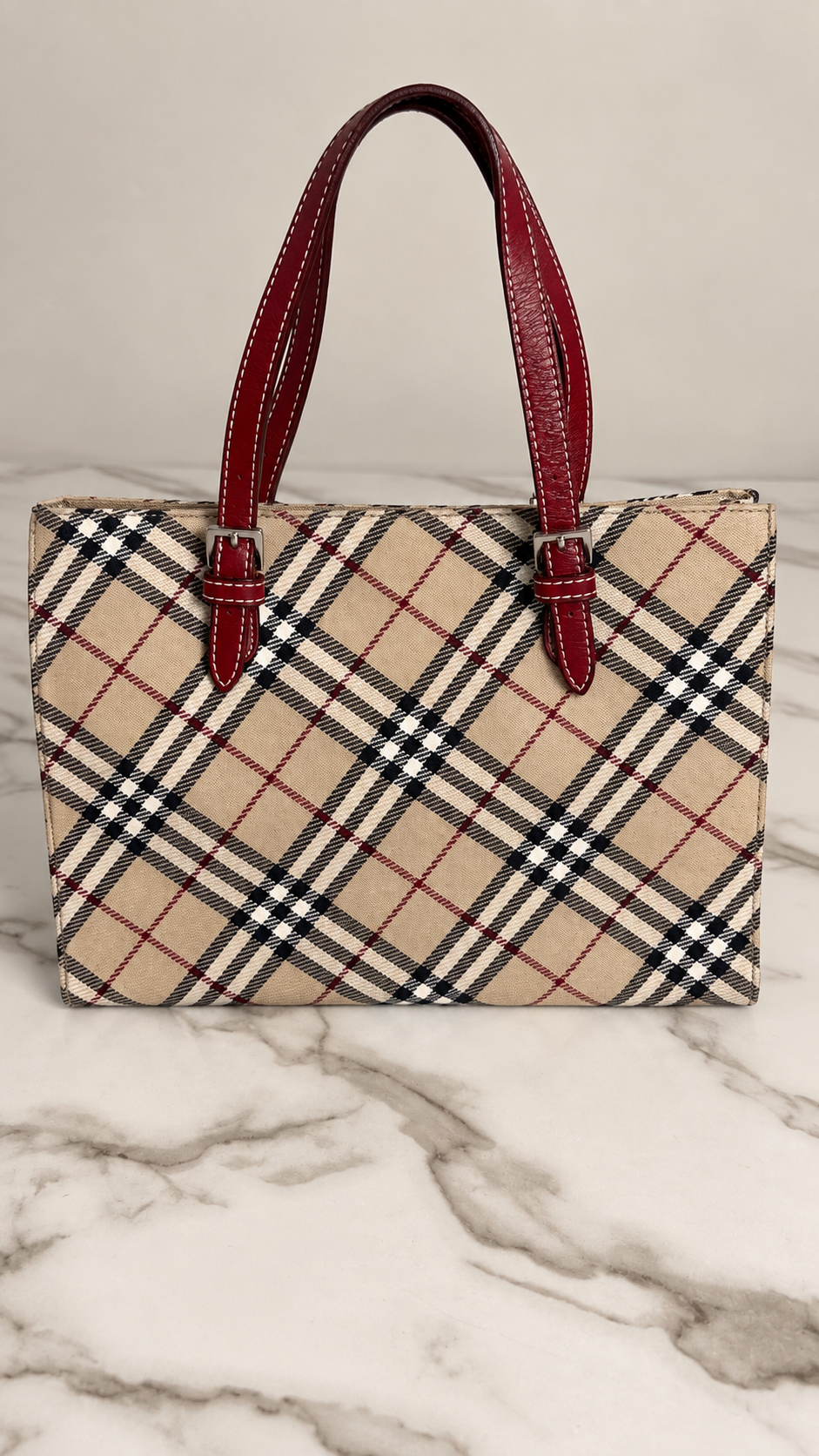 Burberry Small Nova Check Tote