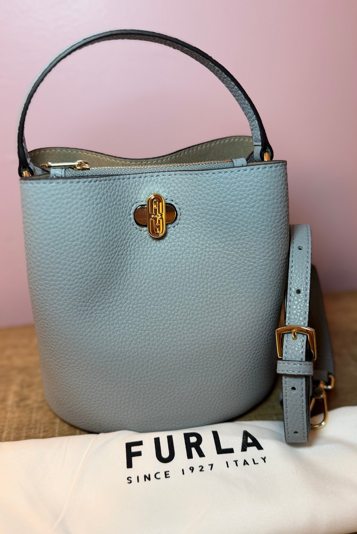 Furla Baby Blue Crossbody