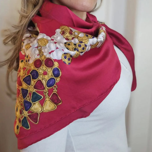 Chanel Silk Scarf