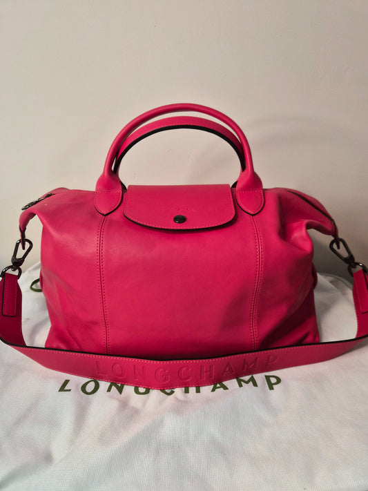 Longchamp Lamb Leather Medium Bag
